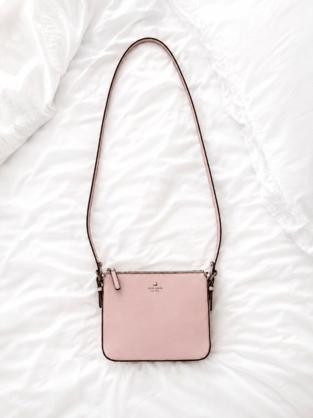 NWT Kate Spade New York Charlotte Street Irini Crossbody Ballet Slipper Pink